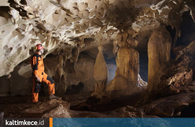 Gua di gugusan karst Sangkulirang-Mangkalihat, Kutai Timur (foto: arsip Dr Pindi Setiawan)