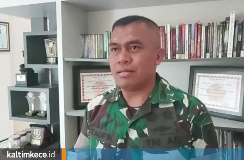 Kepala Penerangan Kodam VI/Mulawarman, Kolonel Infanteri M Taufik Hanif.