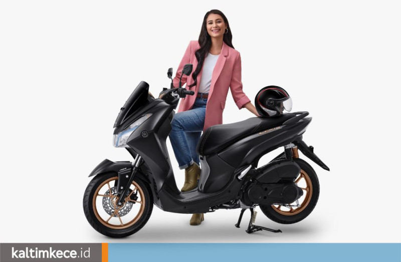 Tampilan terbaru Yamaha Lexi. (foto: istimewa)