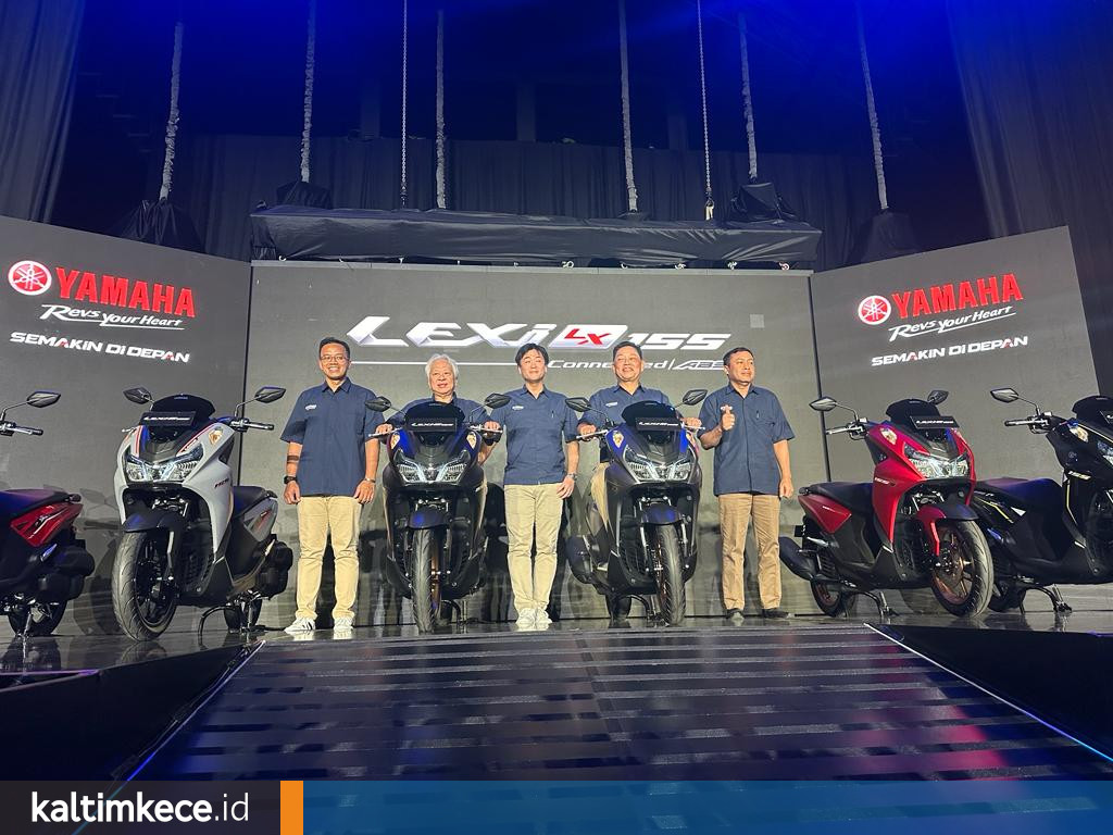 Bertempat di The Hallf Patiunus, Jakarta Selatan pada Jumat, 12 Januari 2024 Yamaha merilis model teranyar yang semakin memperkuat keluarga MAXi Yamaha, yaitu LEXi LX 155. FOTO: ISTIMEWA.