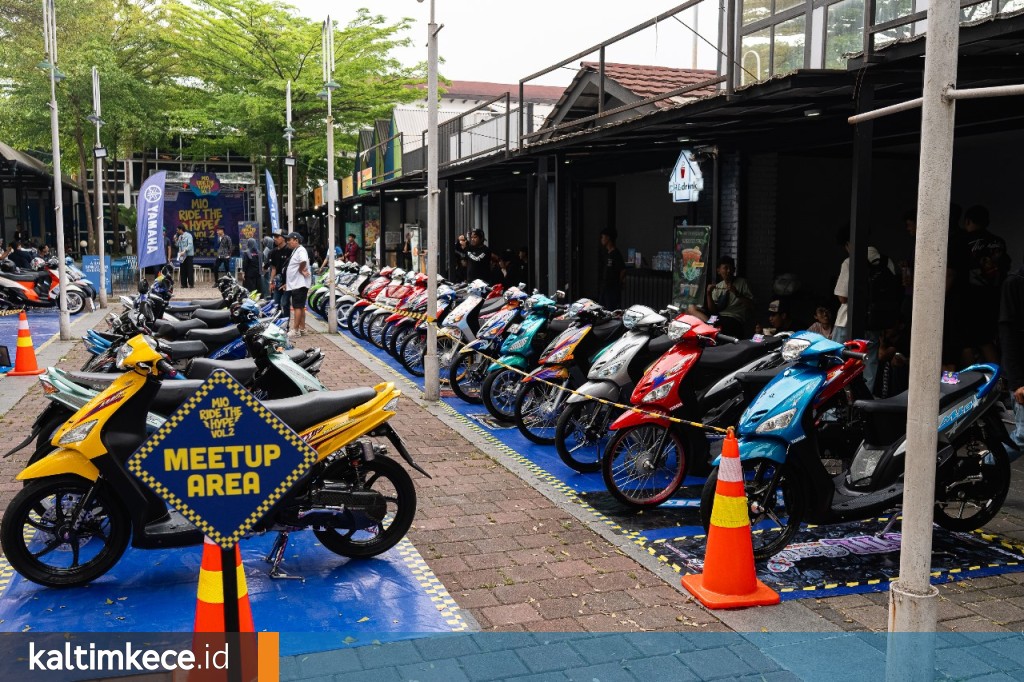 Mio Ride The Hype Vol. 2 menjadi ajang kompetisi modifikasi bagi para pengendara Yamaha Mio yang didominasi oleh anak muda kreatif. FOTO; ISTIMEWA.