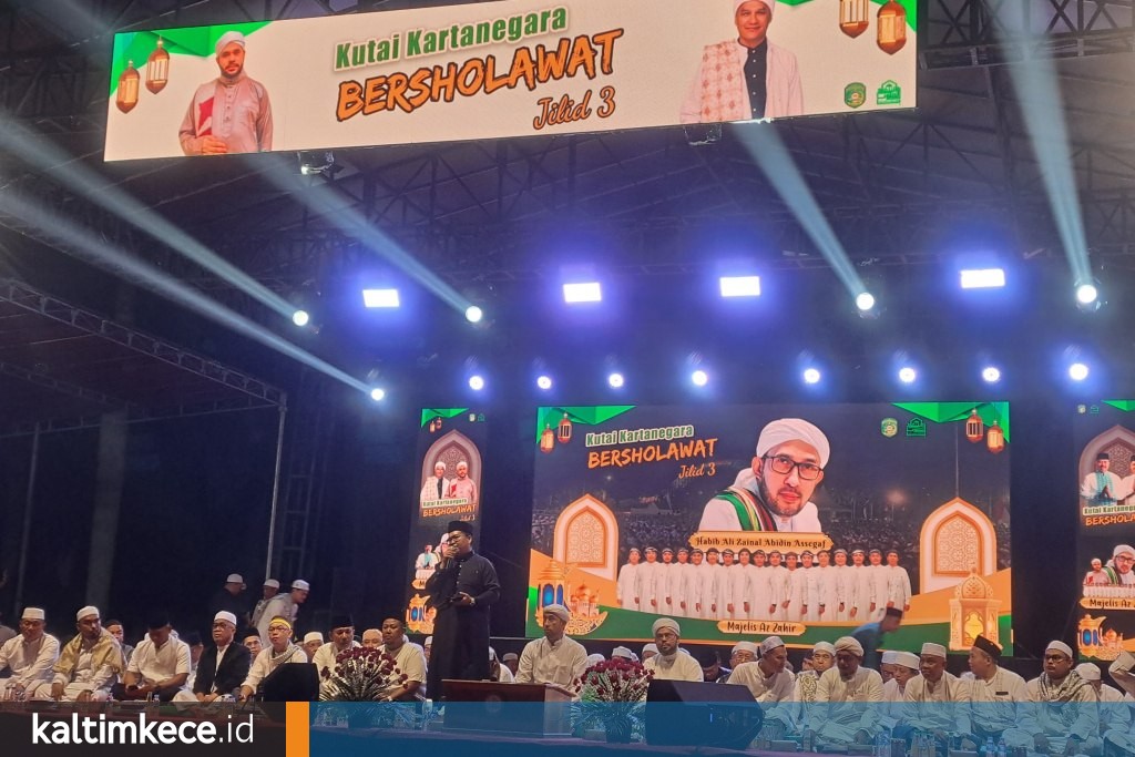 Kukar Berselawat dijadwalkan pada 25 Oktober 2025 di lapangan Kantor Bupati Kukar, Tenggarong. FOTO; ALDI BUDIARIS-KALTIMKECE.ID