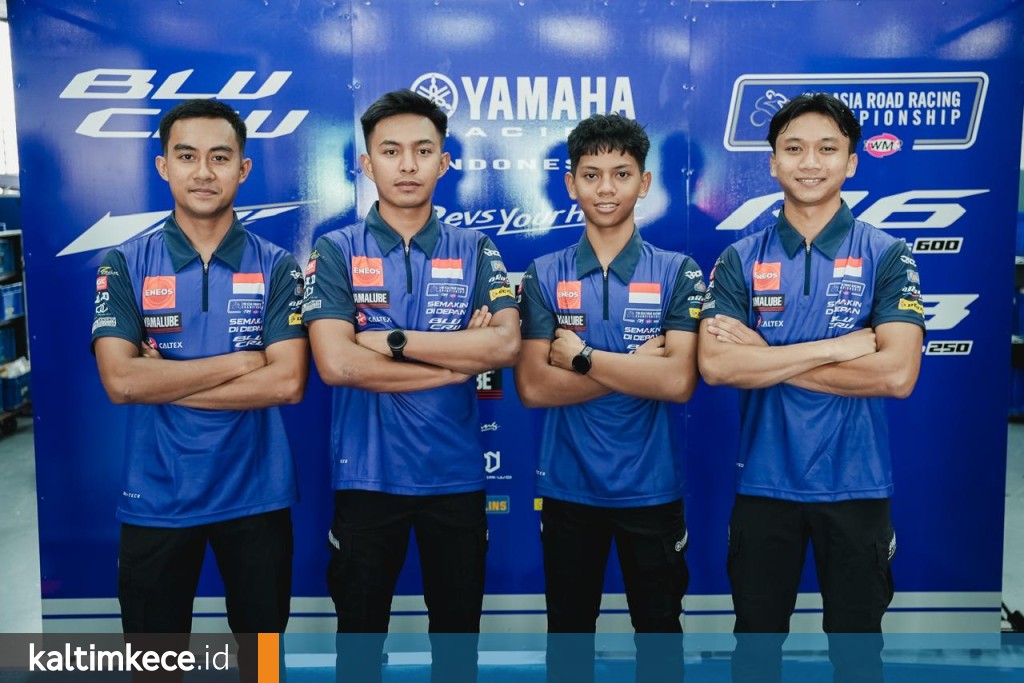 Kuartet rider YRI telah bersiap mengawali perjalanan di ARRC 2026. FOTO; ISTIMEWA.