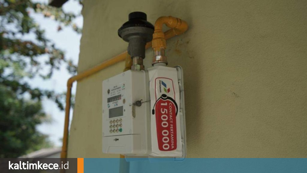 Instalasi jaringan gas. FOTO: KEMENTERIAN ESDM